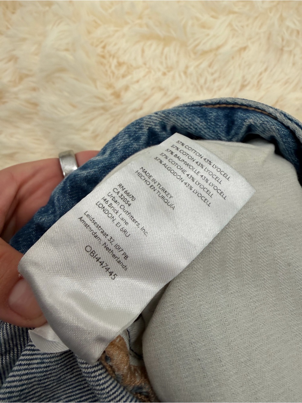 We The Free Good Time Relaxed Denim Distressed Cut Off Shorts - Picture 8 of 8
